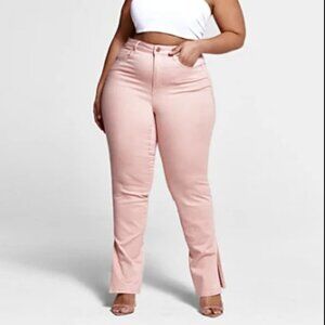 #6❤️ NEW FTF SHARICE HIGH RISE SPLIT HEM JEANS